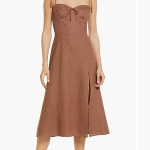 REFORMATION Joyce Fit & Flare Dress